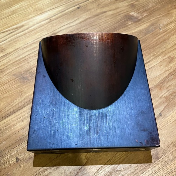 Shun Bob Kramer Sur La Table Solid Wooden Block for 7 Piece Kitchen Knife Set - Picture 4 of 10